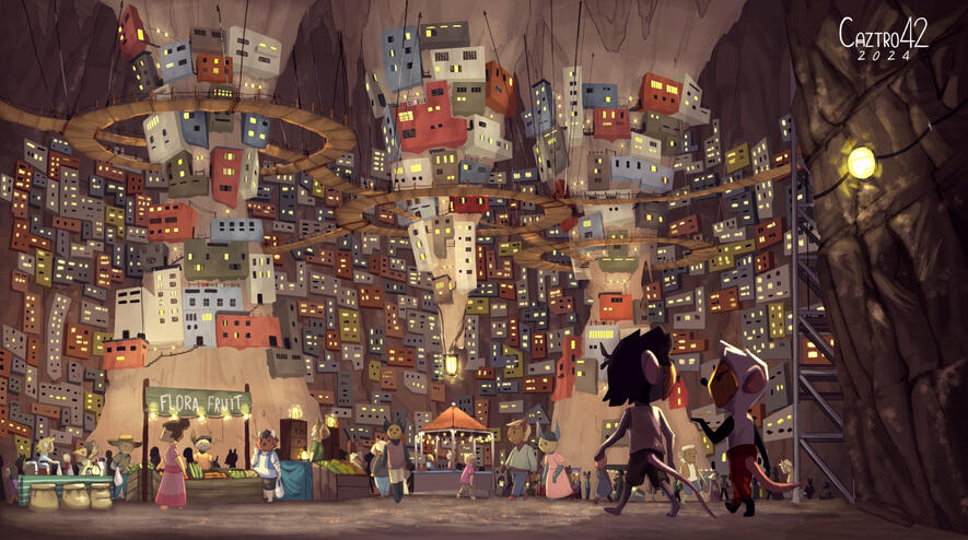 Underground city